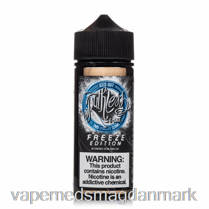Vape Med Smag Iced Out - Freeze Edition - Hensynsløs Fugtig - 120ml 6mg